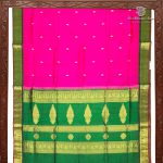 Silk Cotton Sarees Korvai – Rani Pink SAS0035320 - Image 5