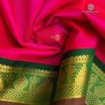 Silk Cotton Sarees Korvai – Rani Pink SAS0035320 - Image 2