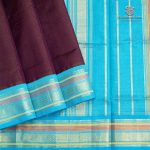 Silk Cotton Sarees Korvai Vairaoosi– Deep Purple SAS0035334