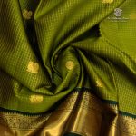 Pure Silk Sarees - Olive Green SASPS35337 - Image 2