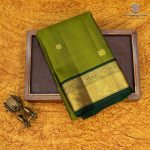 Pure Silk Sarees - Olive Green SASPS35337 - Image 6