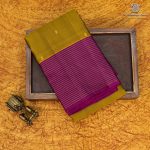 Pure Silk Sarees - Olive Brown SASPS35340 - Image 6