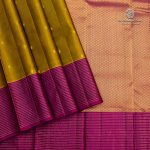 Pure Silk Sarees - Olive Brown SASPS35340