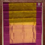 Pure Silk Sarees - Olive Brown SASPS35340 - Image 5
