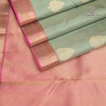 Pure Silk Sarees - Italian Sage SASPS35343 - Image 3