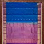 Pure Silk Sarees - Peacock Blue SASPS35350 - Image 5