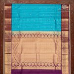 Pure Silk Sarees - Dark Turquoise SASPS35352 - Image 5