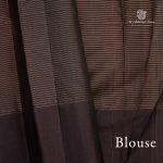 Pure Silk Sarees - Orangish Pink SASPS35355 - Image 4