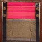 Pure Silk Sarees - Orangish Pink SASPS35355 - Image 5
