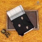 Pure Silk Sarees - Ivory White SASPS35356 - Image 6