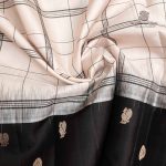 Pure Silk Sarees - Ivory White SASPS35356 - Image 2