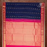 Pure Silk Sarees - Dark Navy Blue SASPS35357 - Image 5