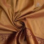 Pure Silk Sarees - Dual Shade Dark Beige SASPS35359 - Image 2