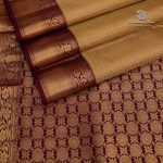 Pure Silk Sarees - Dual Shade Dark Beige SASPS35359 - Image 3