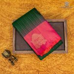 Pure Silk Sarees - Dark Green SASPS35360 - Image 6