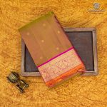 Pure Silk Sarees - Dual Shade Pinkish Olive Green SASPS35362 - Image 6