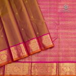 Pure Silk Sarees - Dual Shade Pinkish Olive Green SASPS35362