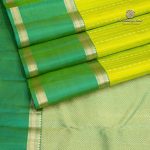 Pure Silk Sarees - Chartreuse SASPS35363 - Image 3