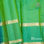 Pure Silk Sarees - Chartreuse SASPS35363 - Image 4
