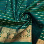 Pure Silk Sarees - Dark Spring Green SASPS35364 - Image 2