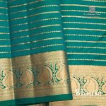 Pure Silk Sarees - Dark Spring Green SASPS35364 - Image 4