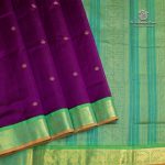 10 Yards Silk Cotton Sarees - Deep Violet SASTS0035366