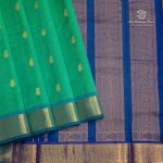 10 Yards Silk Cotton Sarees - Aqua Green SASTS0035367