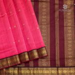 10 Yards Silk Cotton Sarees - Deep Rose SASTS0035375