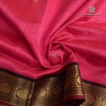 10 Yards Silk Cotton Sarees - Deep Rose SASTS0035375 - Image 2