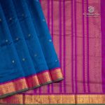 10 Yards Silk Cotton Sarees - Blue Grotto SASTS0035378