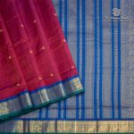 10 Yards Silk Cotton Sarees - Dual Shade Burgundy SASTS0035377