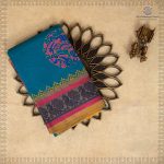 Dance Practice Sarees - Teal blue SASDS0035381