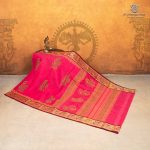 Dance Practice Sarees - Deep Rose SASDS0035384 - Image 3