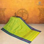 Dance Practice Sarees - Dual shade Yellowish Green SASDS0035430 - Image 3