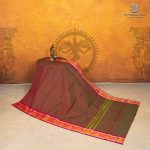Dance Practice Sarees - Dual shade Chestnut Brown SASDS0035436 - Image 3