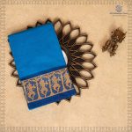 Dance Practice Sarees - Deep Sky Blue SASDS0035439