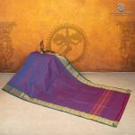Dance Practice Sarees - Dual shade Blue with Maroon SASDS0035447 - Image 3