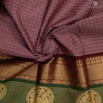 Kanchi Cotton Saree - Rose Taupe SASC35453 - Image 2