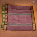 Kanchi Cotton Saree - Rose Taupe SASC35453 - Image 3