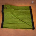 Kanchi Cotton Saree - Olive Drab SASC35455 - Image 3