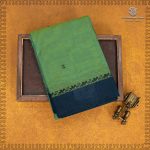 Kanchi Cotton Saree - Paris Green SASC35456