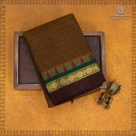 Kanchi Cotton Saree - Metallic Bronze SASC35460