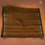 Kanchi Cotton Saree - Metallic Bronze SASC35460 - Image 3