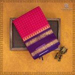 Kanchi Cotton Saree - Rani Pink SASC35461