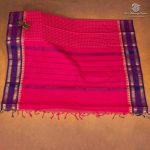 Kanchi Cotton Saree - Rani Pink SASC35461 - Image 3
