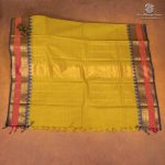 Kanchi Cotton Saree - Sampangi Green SASC35464 - Image 3