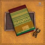Kanchi Cotton Saree - Maroon SASC35470