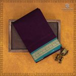 Kanchi Cotton Saree - Dark Purple SASC35473