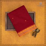 Kanchi Cotton Saree - Maroon SASC35482