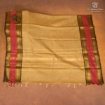 Kanchi Cotton Saree - Dark Beige SASC35483 - Image 3